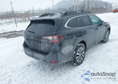 2025 Subaru Outback Premium из США, поврежденный, VIN 4S4BTADC1S3145491